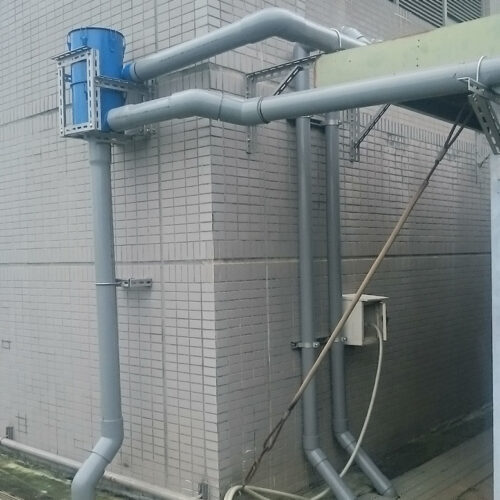 Telecommunication Room Usage - 6 Inch Centrifugal Rainwater Harvesting Filter