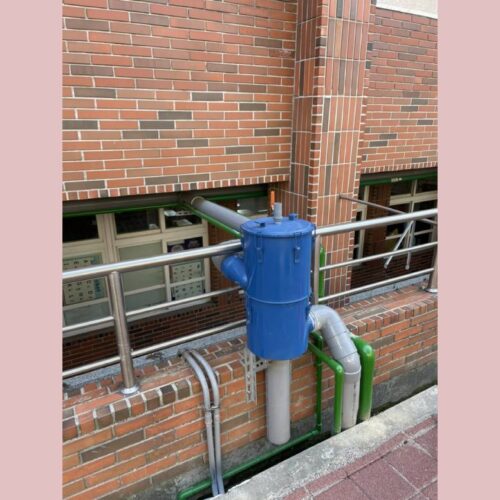 學校使用 - 6吋離⼼式雨水回收過濾器