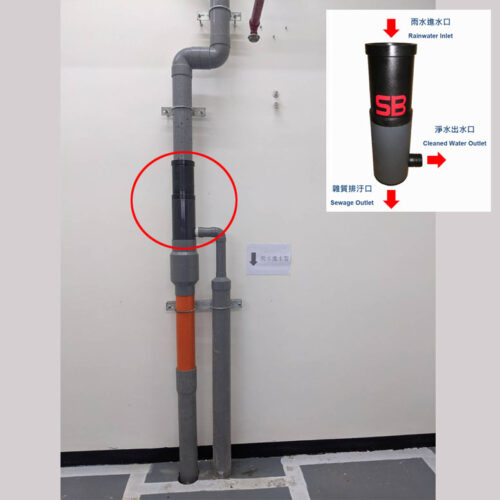 Community Usage - 4 Inch Standpipe Rainwater Harvesting Filter